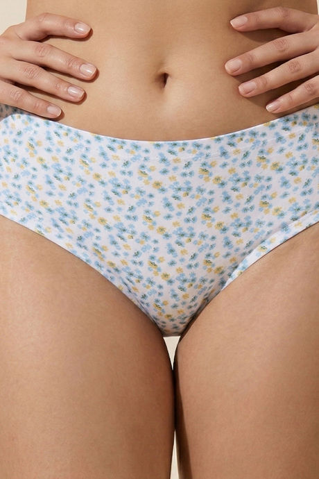 Zivame Medium Rise Full Coverage Hipster Panty (Pack of 3) - Multicolor — image 5